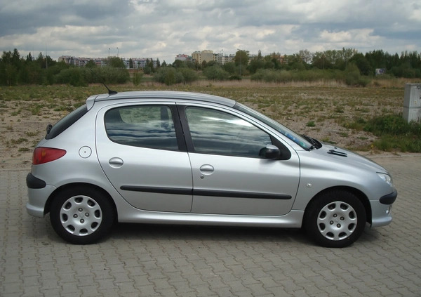 Peugeot 206 cena 8800 przebieg: 167000, rok produkcji 2009 z Wałbrzych małe 436